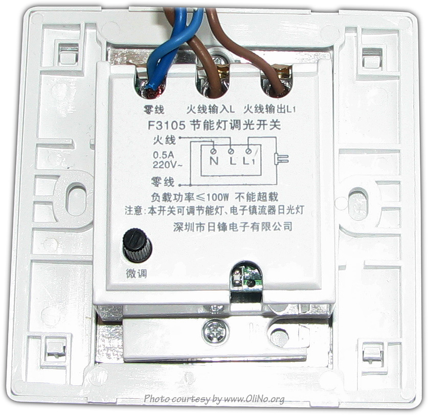 OliNo » Archive » Dimmers used by OliNo