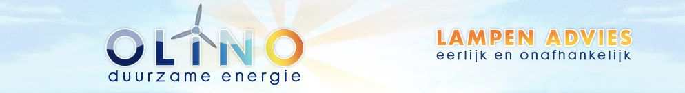 Olino duurzame energie - Lampen advies