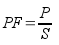 powerfactor is deling vermogen P door schijnbaar vermogen S PF=P/S